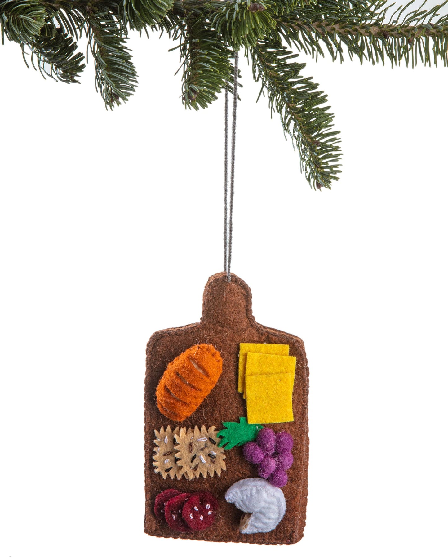 Charcuterie Board Handmade Felt Ornament