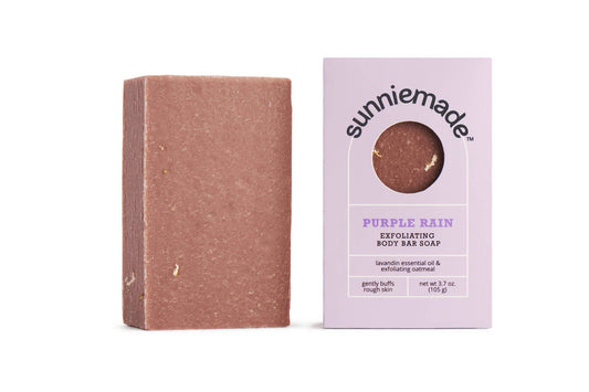 Purple Rain Exfoliating Body Bar Soap