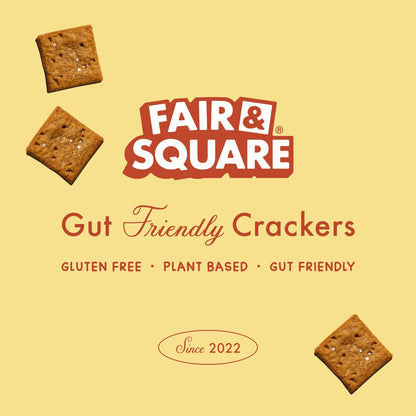 Organic Cheddar Cheeze Crackers by Fair & Square