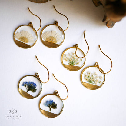 Forgetmenot Horizon Botanical Earrings