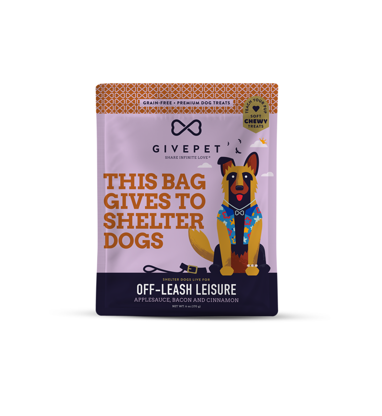 GivePet Off-Leash Leisure Dog Treats - Grain Free