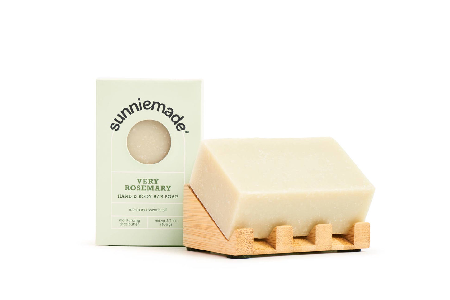 Very Rosemary Moisturizing Hand and Body Bar Soap