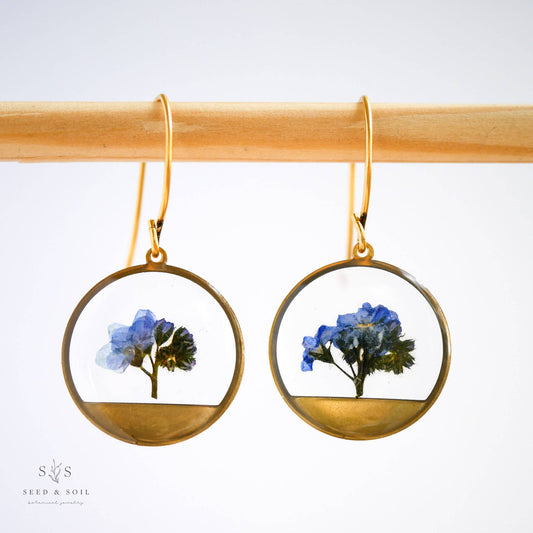 Forgetmenot Horizon Botanical Earrings