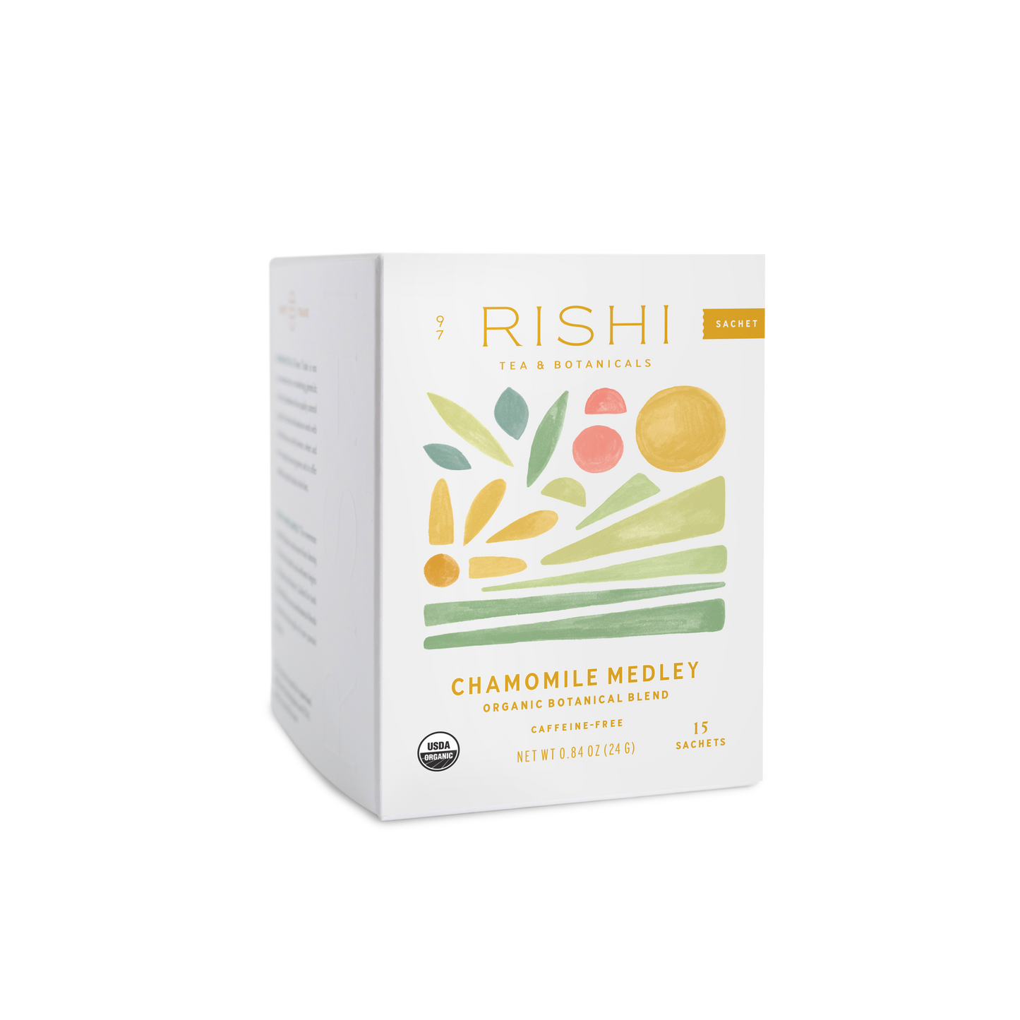 Chamomile Medley Organic Herbal Tea Sachets by Rishi Tea