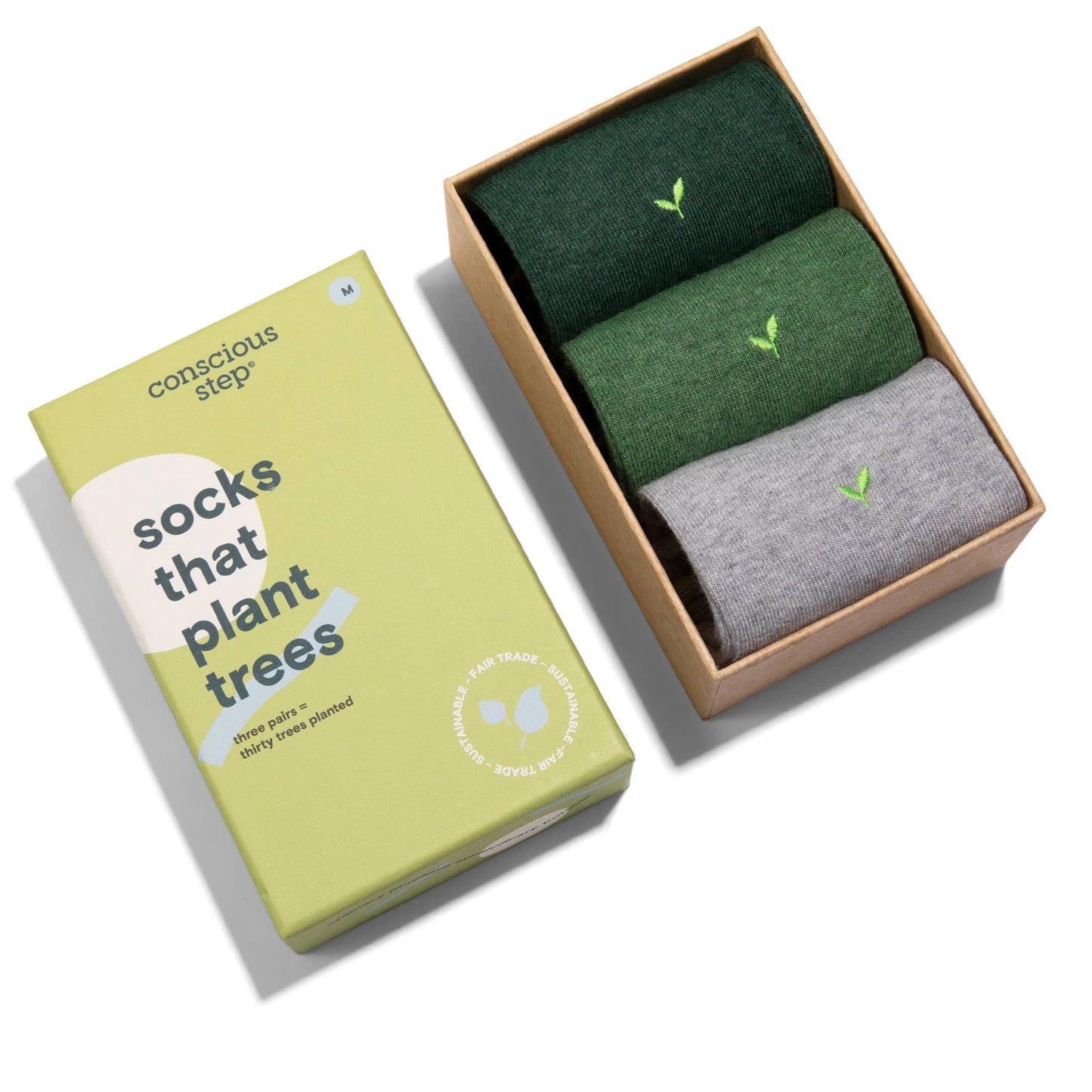 Socks that Plant Trees: 3 Pair Boxed Set