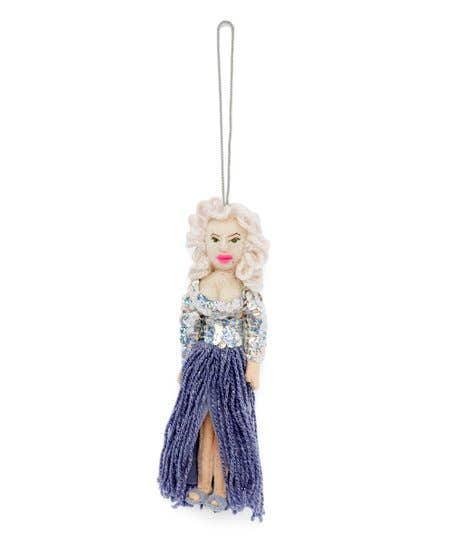 Dolly Parton Handmade Felt Ornament