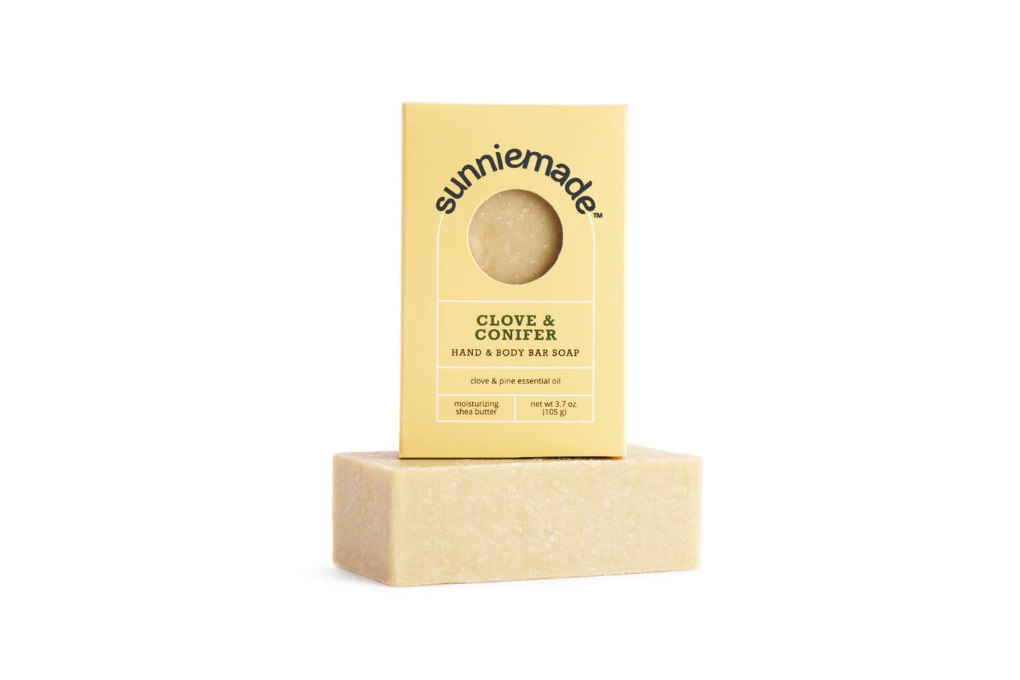 Clove & Conifer Moisturizing Hand & Body Bar Soap