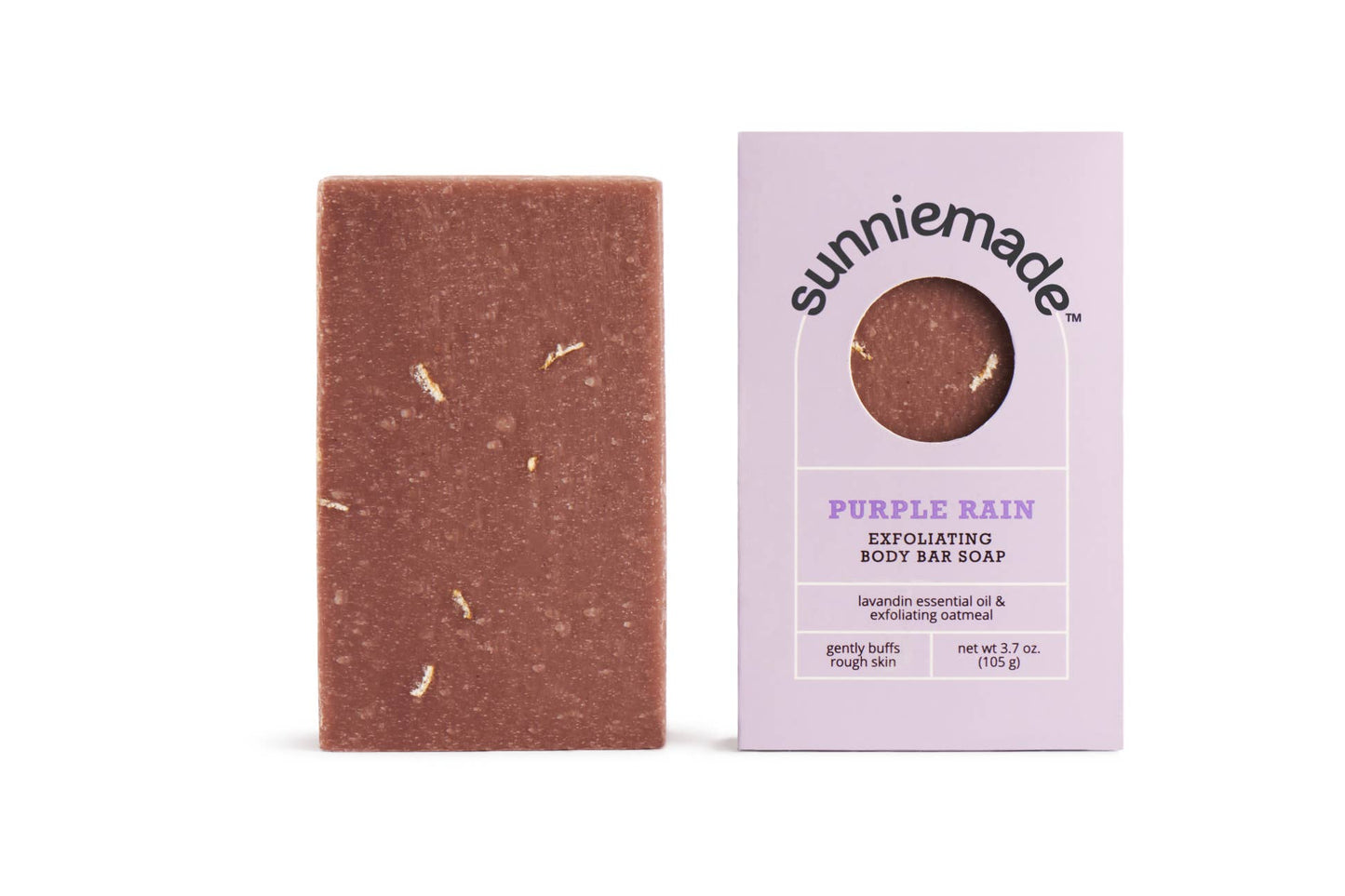 Purple Rain Exfoliating Body Bar Soap