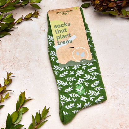 Socks that Plant Trees (Green Branches)