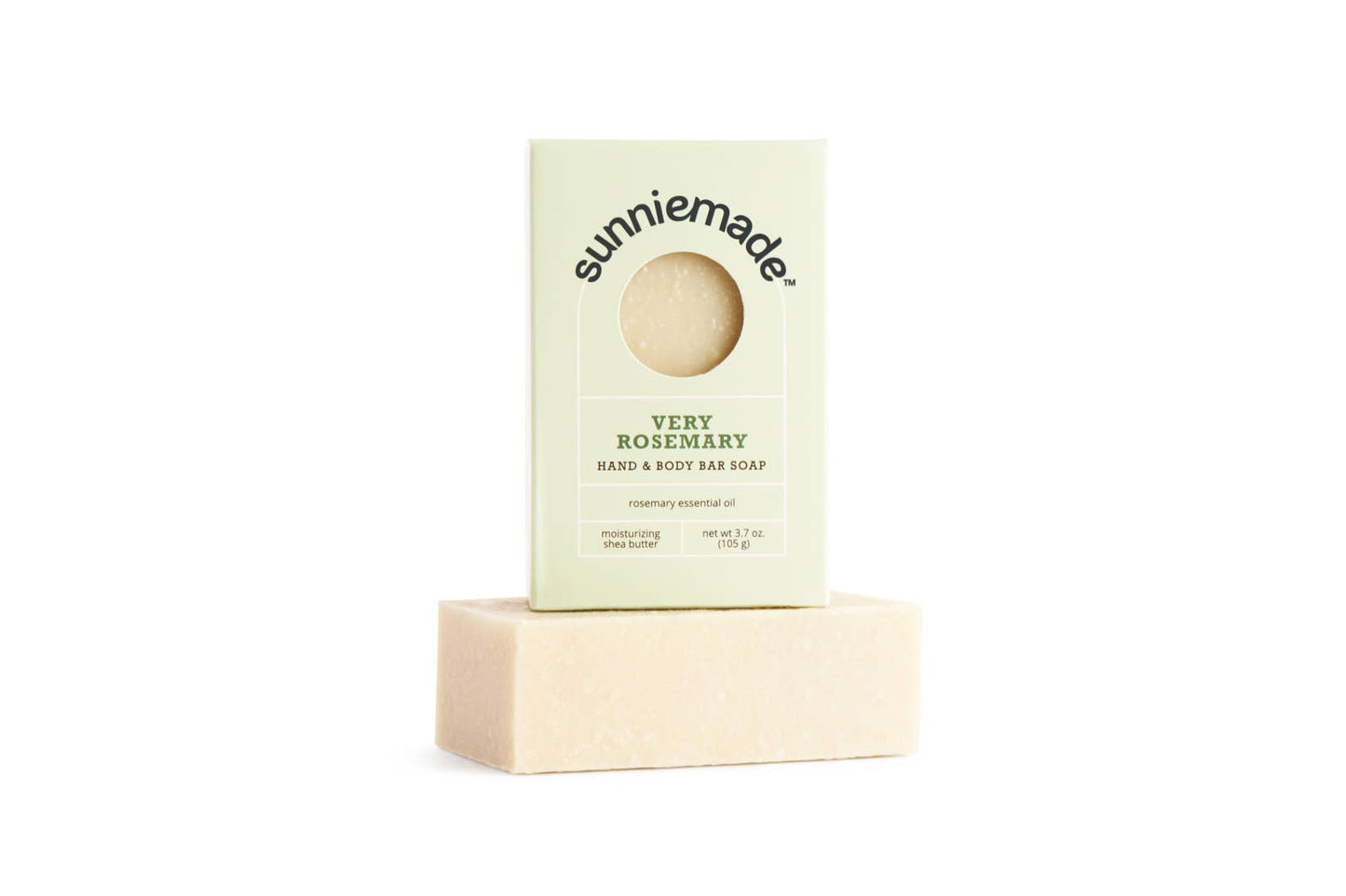 Very Rosemary Moisturizing Hand and Body Bar Soap