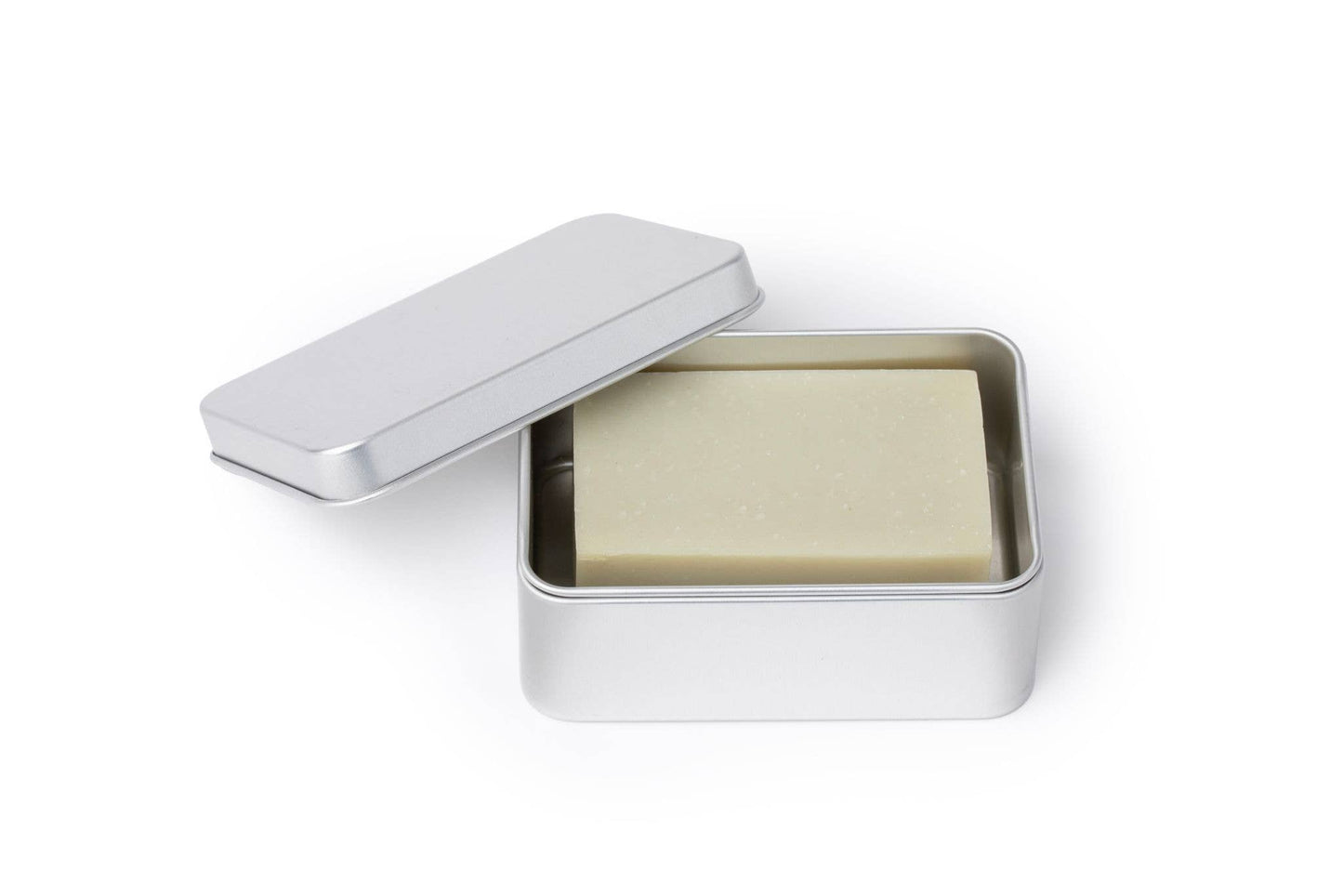 Draining Aluminum Bar Soap Travel Tin