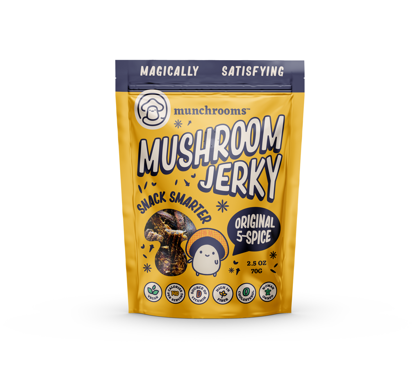 Original 5-Spice Mushroom Jerky by munchrooms