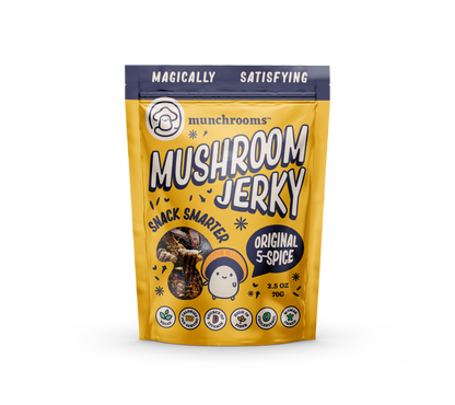 Original 5-Spice Mushroom Jerky by munchrooms