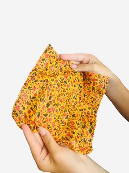 Beeswax Wraps - 3-pack - Ecofriendly Reusable Food Cover