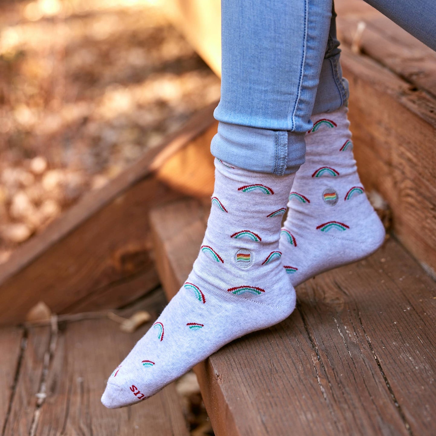 Socks that Save LGBTQ Lives (Radiant Rainbows)