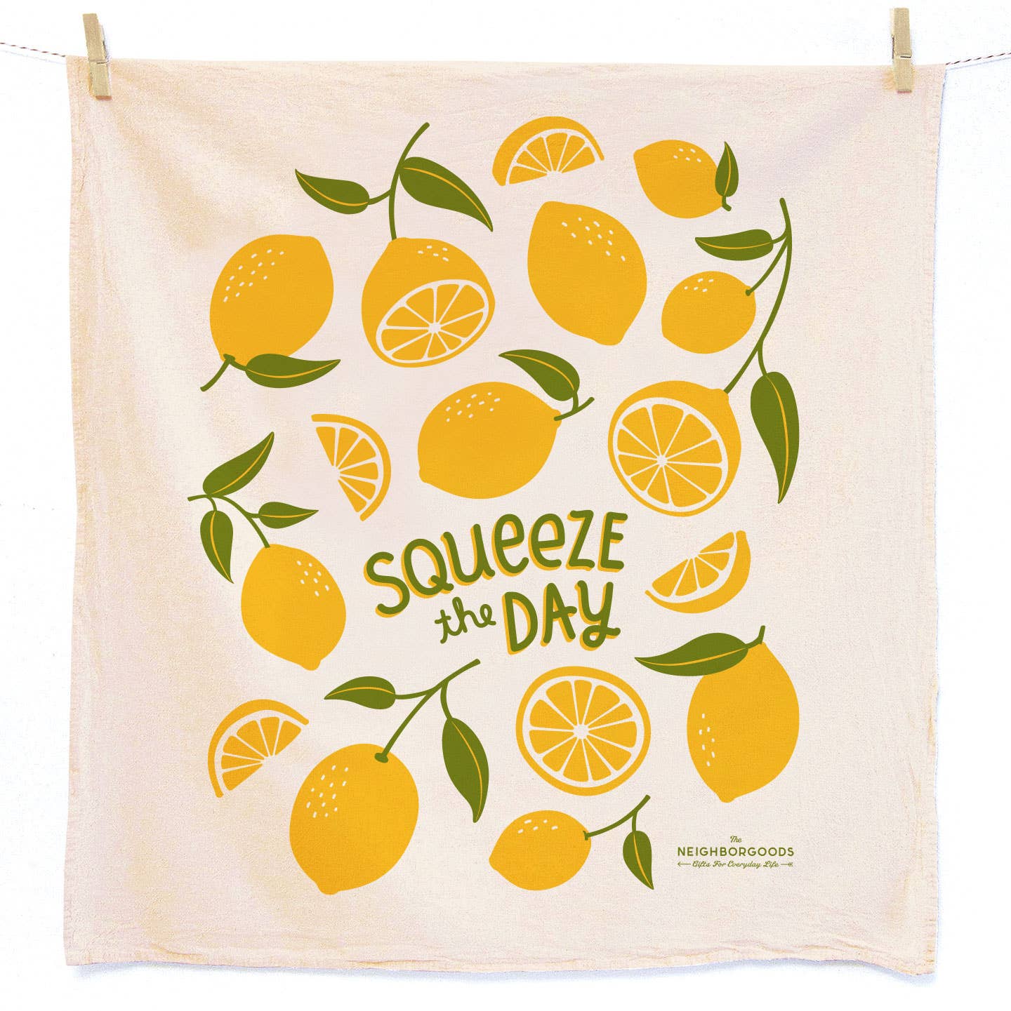 FRUIT STAND (Cherry, Orange, and Lemon) - Tea Towel Set of 3