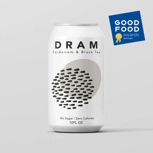 Cardamom & Black Tea Sparkling Water by DRAM