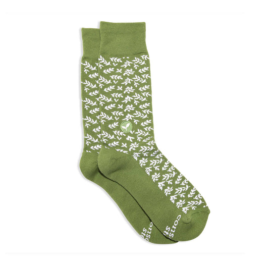 Socks that Plant Trees (Green Branches)