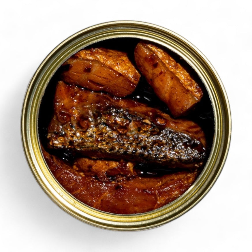 Smoked Salmon with Chili Crisp Tinned Fish by Fishwife