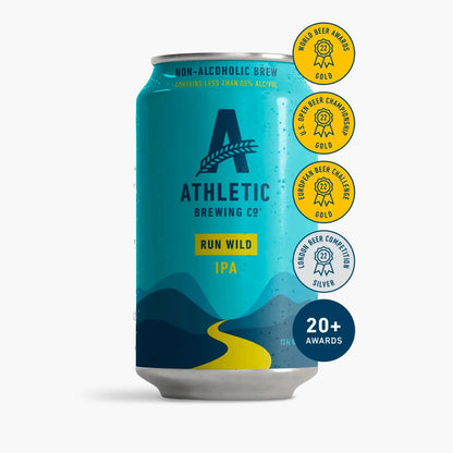 Non-Alcoholic Run Wild IPA by Athletic Brewing Co