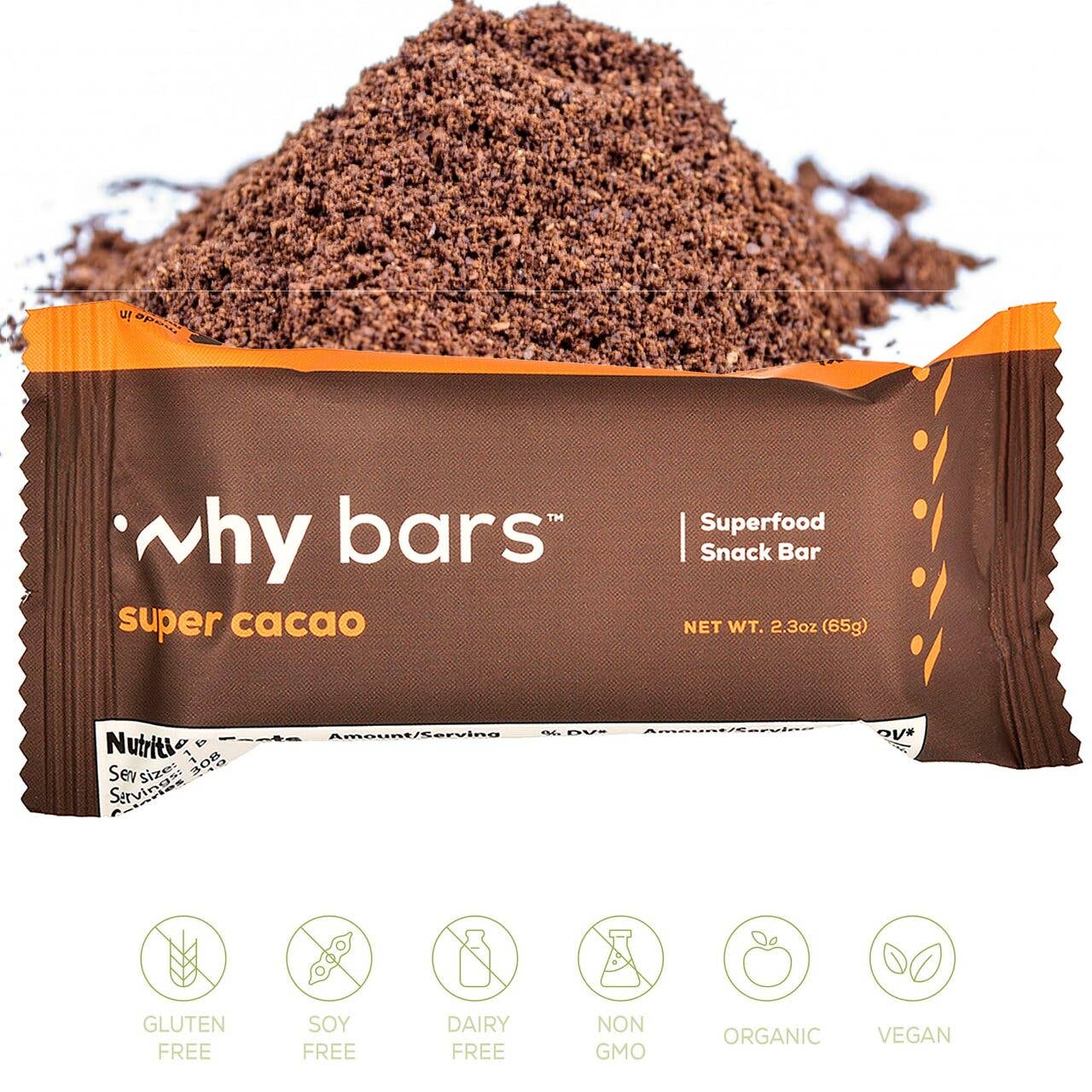 Super Cacao Superfood Snack Bar: Gluten-Free