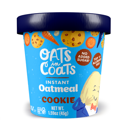 Cookie Gluten-Free Instant Oatmeal Cup
